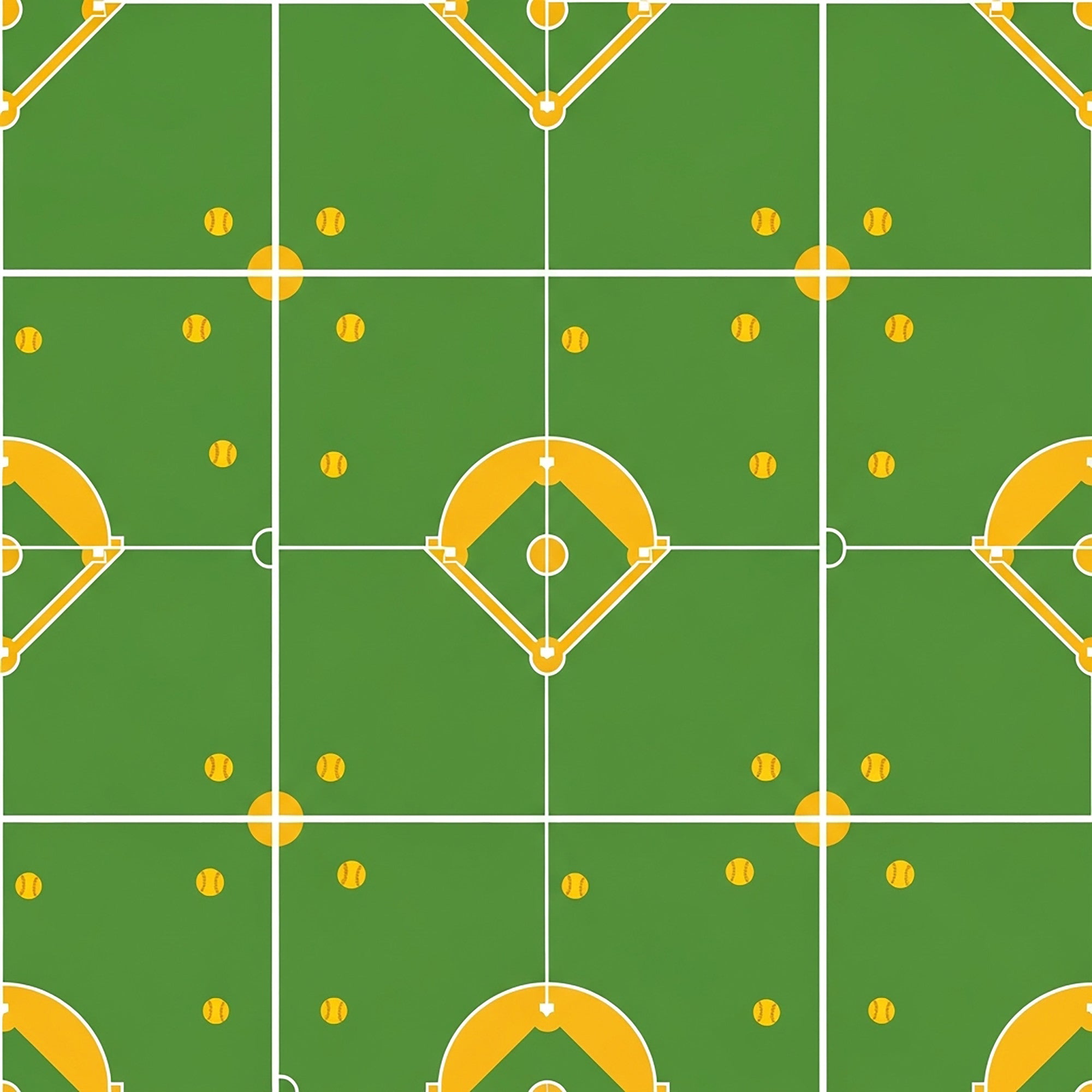 Fastpitch Fever Pattern 2 Minky Fabric
