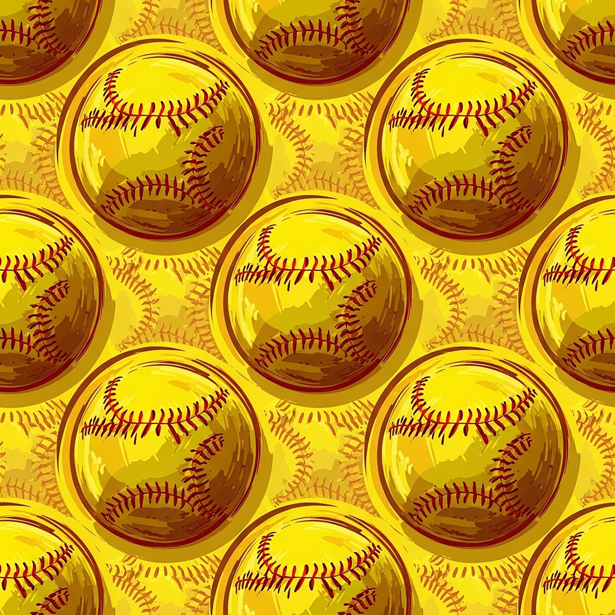 Fastpitch Fever Pattern 22 Minky Fabric