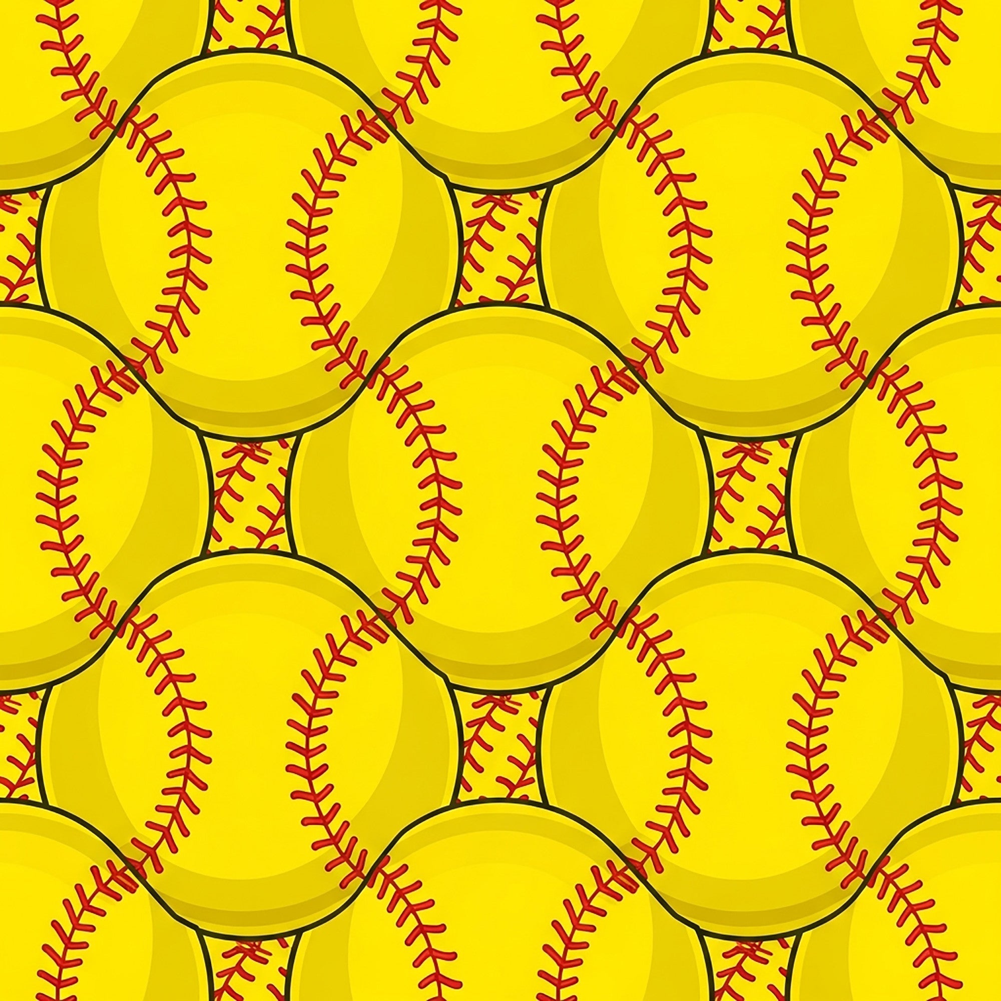 Fastpitch Fever Pattern 24 Minky Fabric