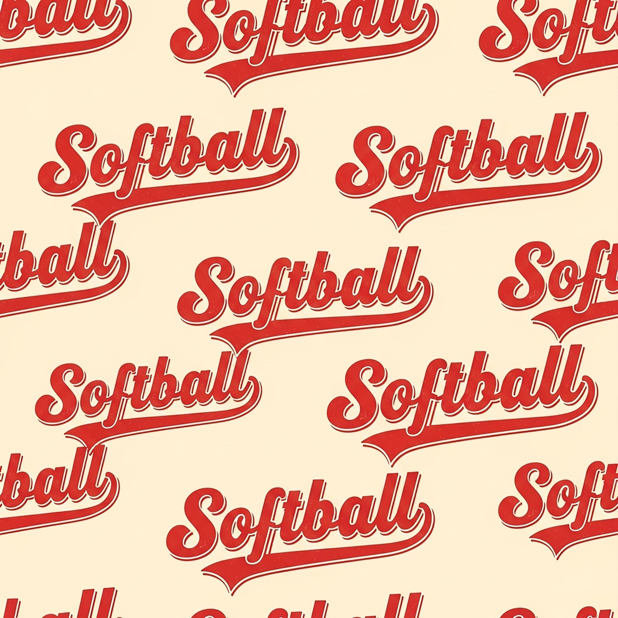 Fastpitch Fever Pattern 26 Minky Fabric