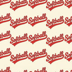 Fastpitch Fever Pattern 5 Minky Fabric