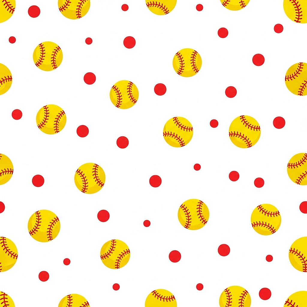Fastpitch Fever Pattern 6 Minky Fabric