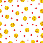 Fastpitch Fever Pattern 6 Minky Fabric