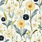 Spring Dandelions Pattern 1 Minky Fabric