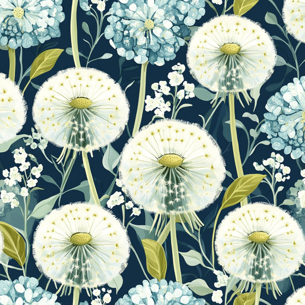 Spring Dandelions Pattern 13 Minky Fabric