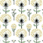 Spring Dandelions Pattern 16 Minky Fabric