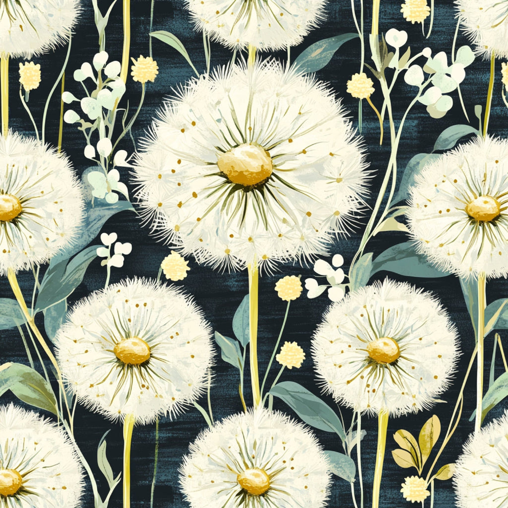 Spring Dandelions Pattern 18 Minky Fabric