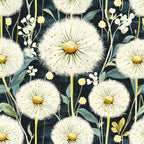 Spring Dandelions Pattern 18 Minky Fabric