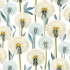 Spring Dandelions Pattern 19 Minky Fabric