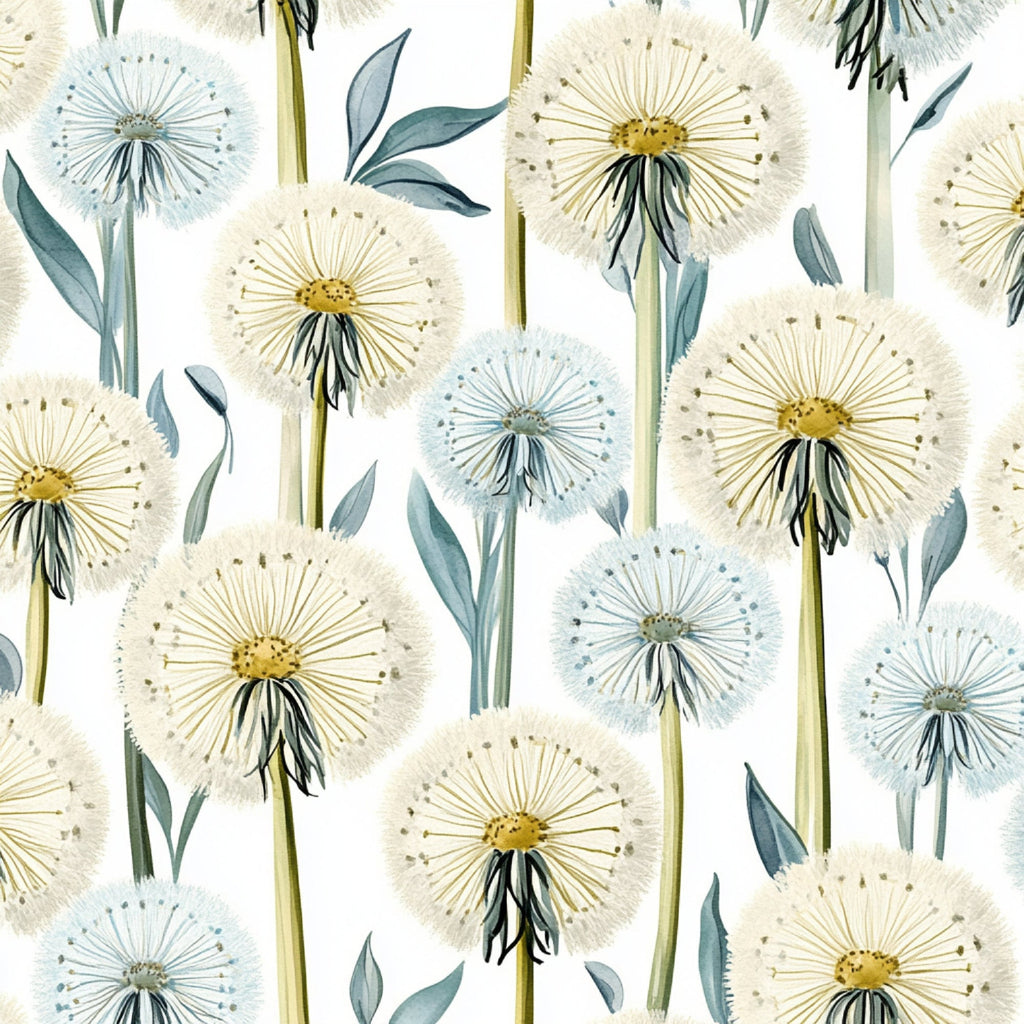 Spring Dandelions Pattern 19 Minky Fabric