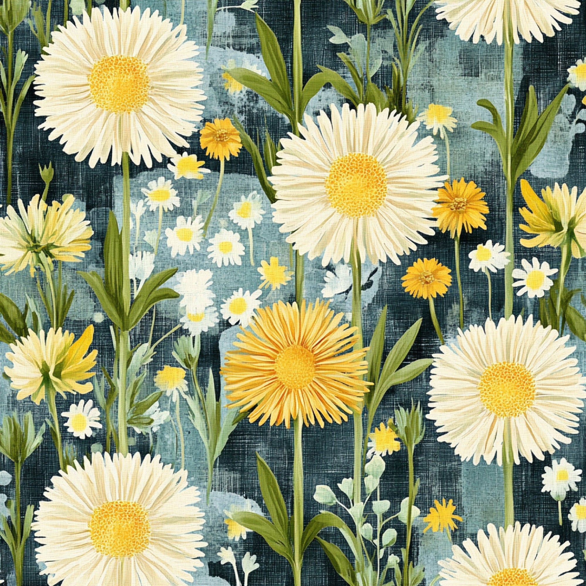 Spring Dandelions Pattern 25 Minky Fabric