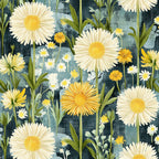 Spring Dandelions Pattern 25 Minky Fabric