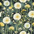 Spring Dandelions Pattern 26 Minky Fabric