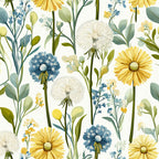 Spring Dandelions Pattern 4 Minky Fabric