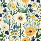 Spring Dandelions Pattern 5 Minky Fabric