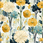 Spring Dandelions Pattern 8 Minky Fabric