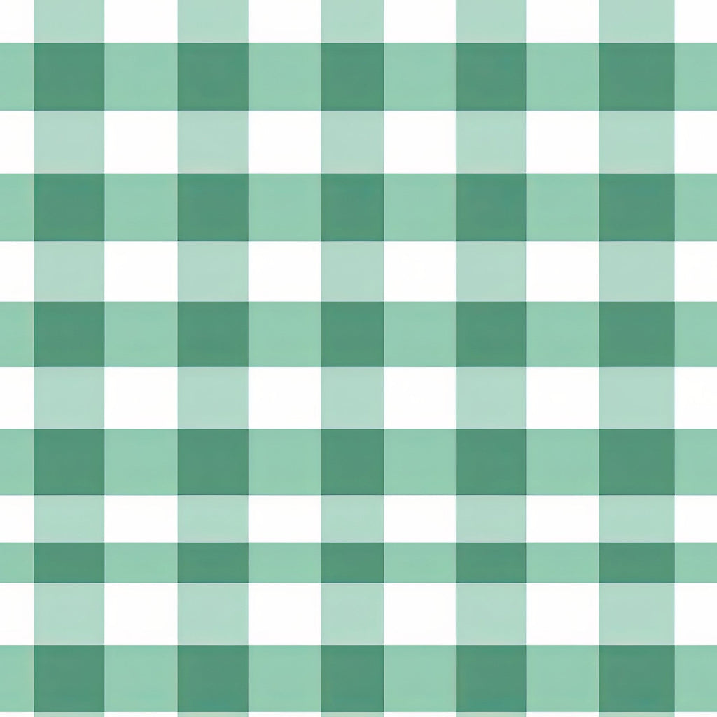 Gingham Daisies Pattern 15 Minky Fabric