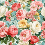 Petal Serenade Pattern 10 Minky Fabric