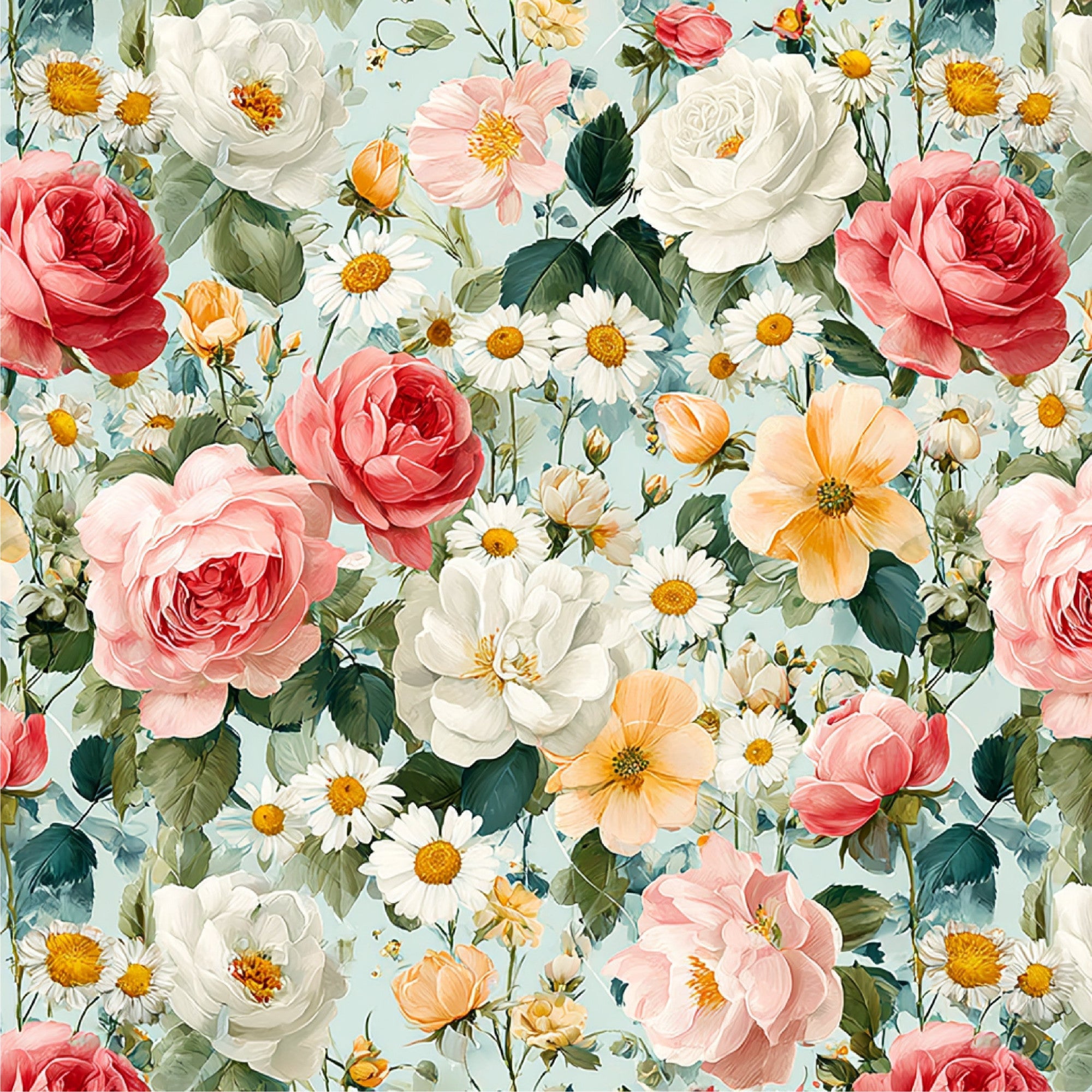 Petal Serenade Pattern 15 Minky Fabric