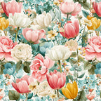 Petal Serenade Pattern 17 Minky Fabric