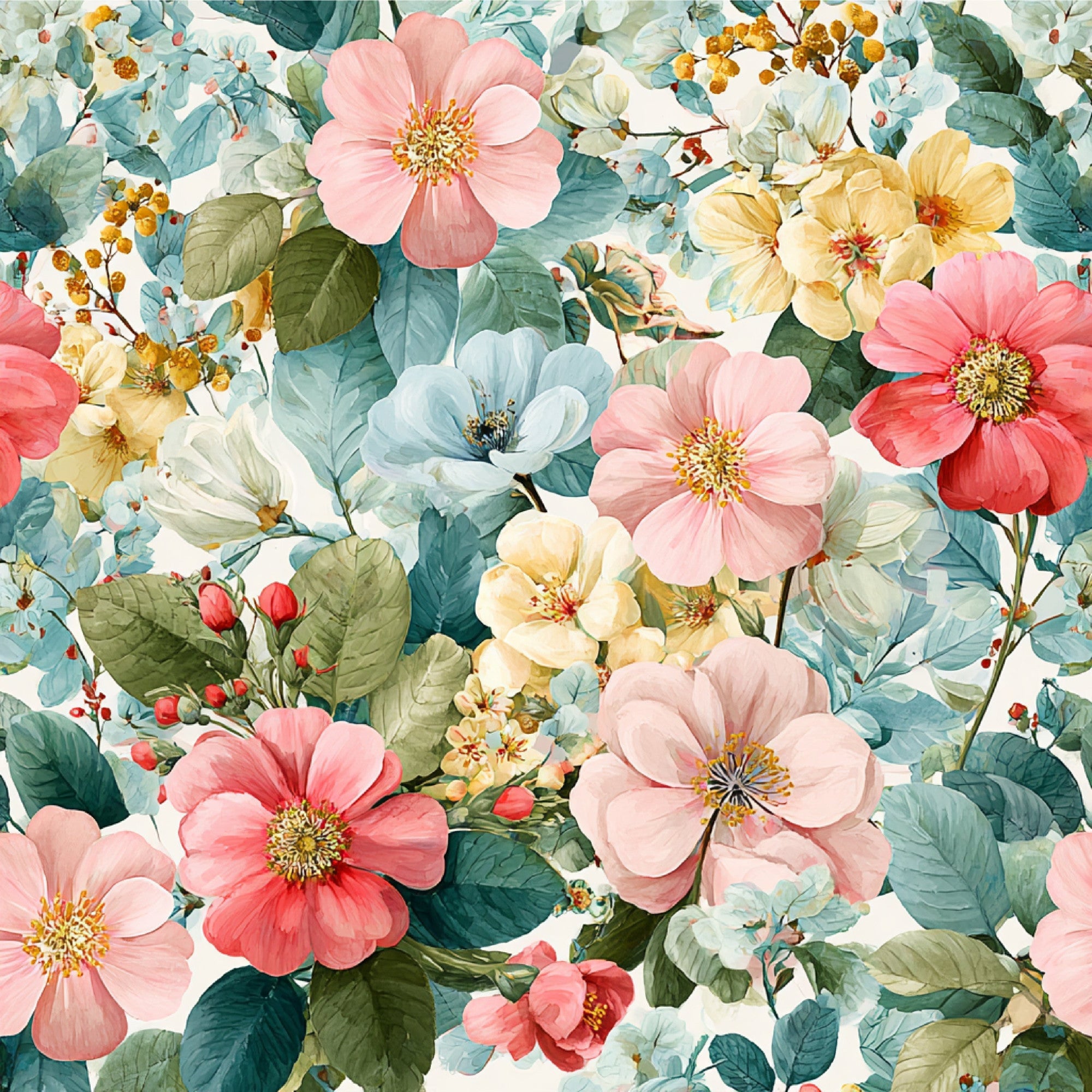 Petal Serenade Pattern 19 Minky Fabric