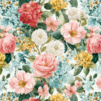 Petal Serenade Pattern 20 Minky Fabric