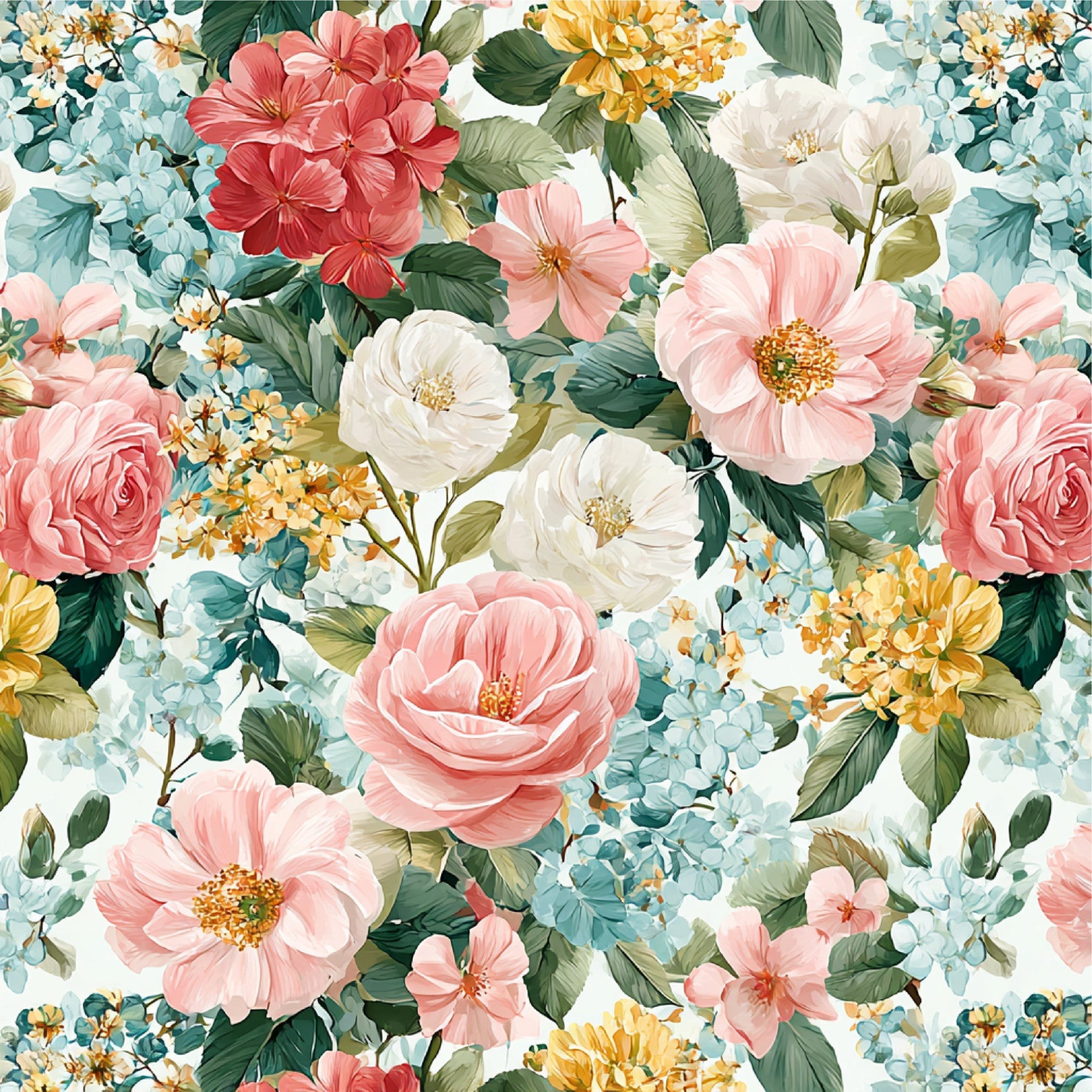 Petal Serenade Pattern 20 Minky Fabric