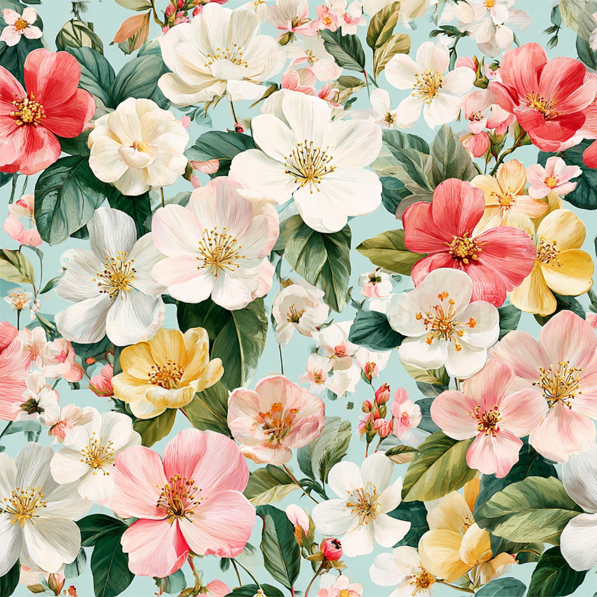 Petal Serenade Pattern 25 Minky Fabric