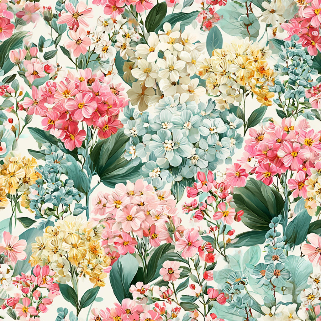 Petal Serenade Pattern 26 Minky Fabric