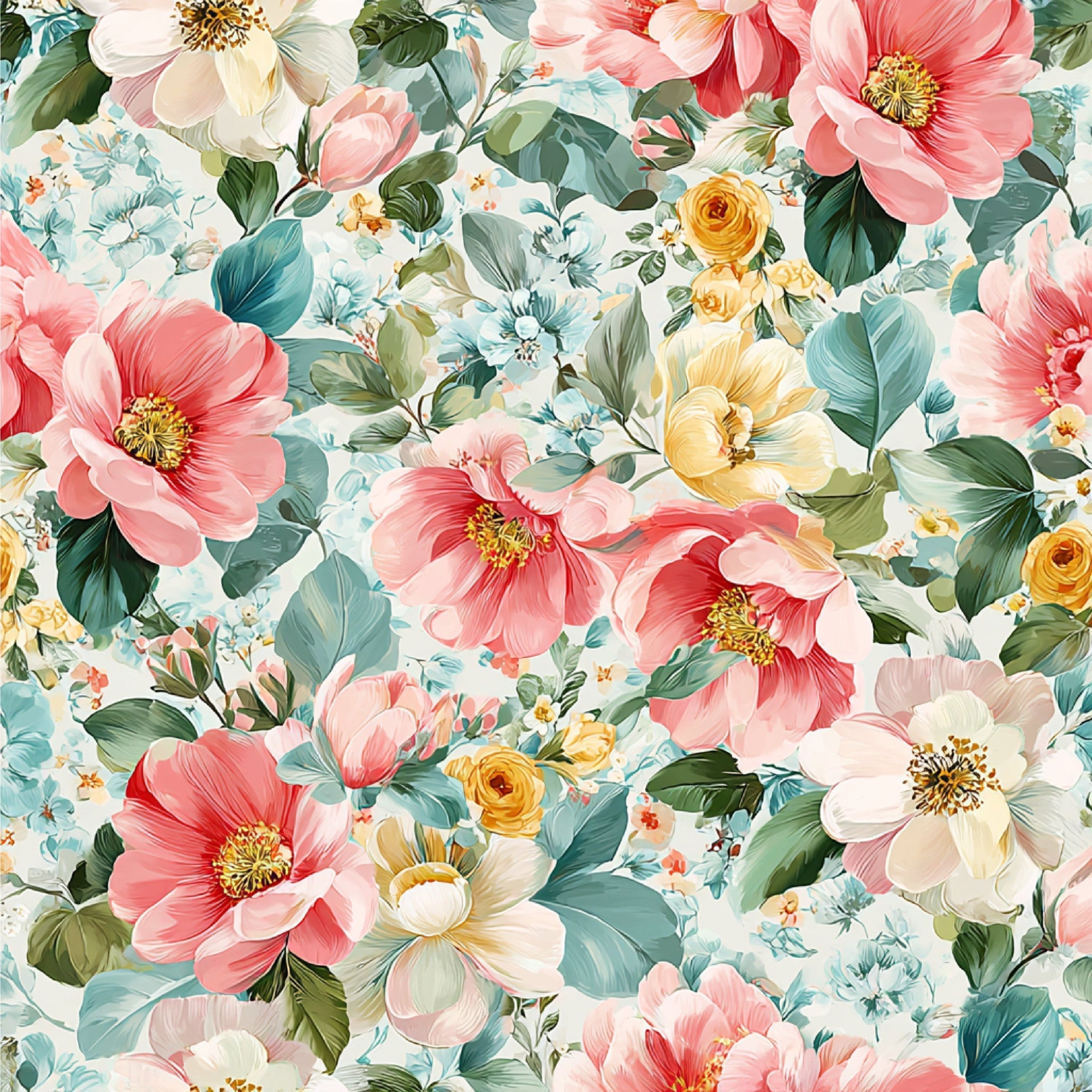 Petal Serenade Pattern 27 Minky Fabric