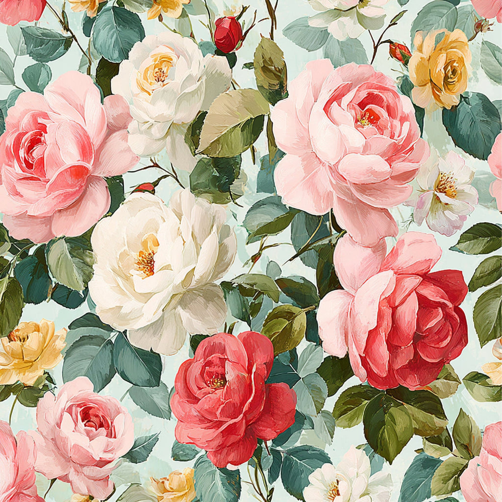 Petal Serenade Pattern 3 Minky Fabric