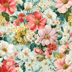 Petal Serenade Pattern 32 Minky Fabric