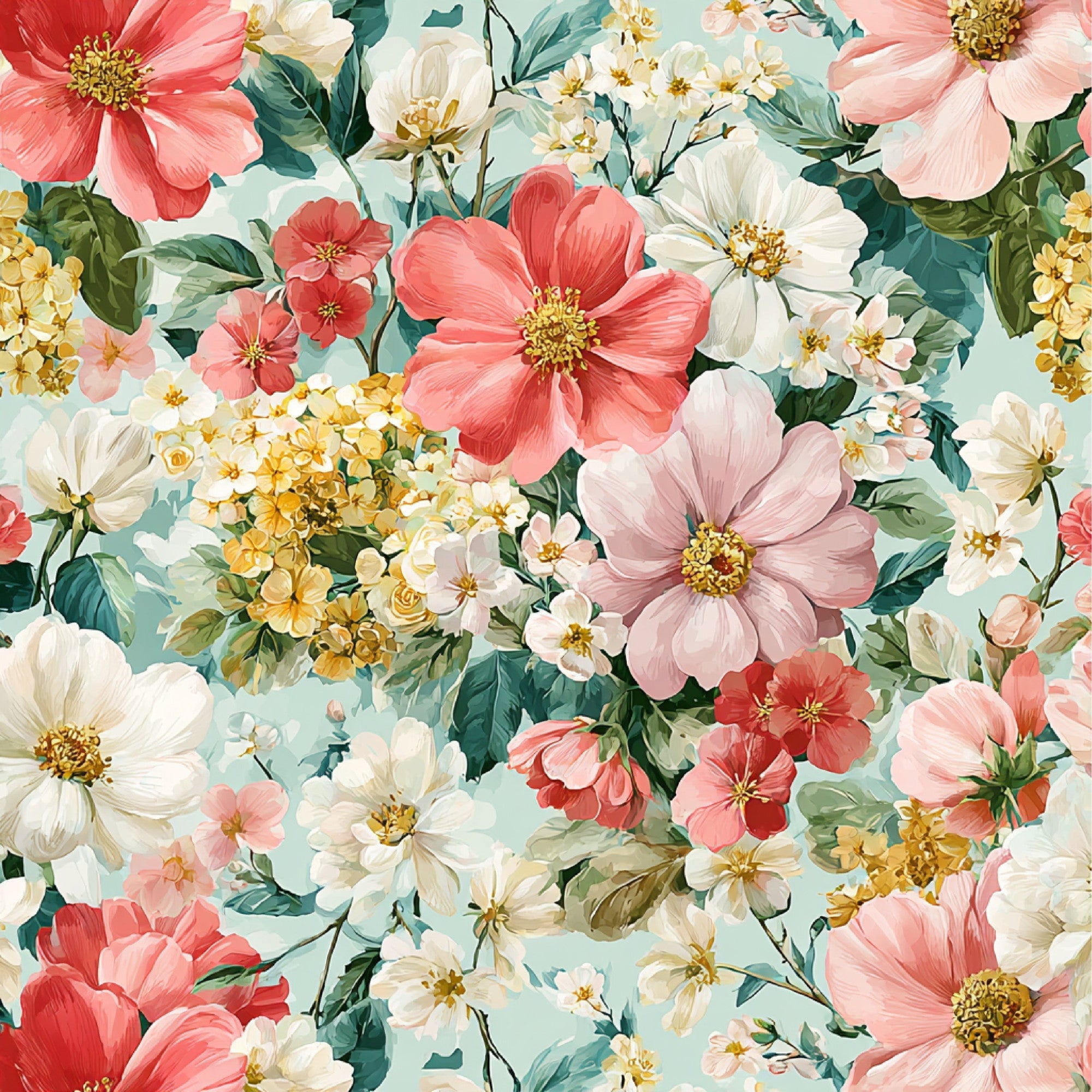 Petal Serenade Pattern 32 Minky Fabric