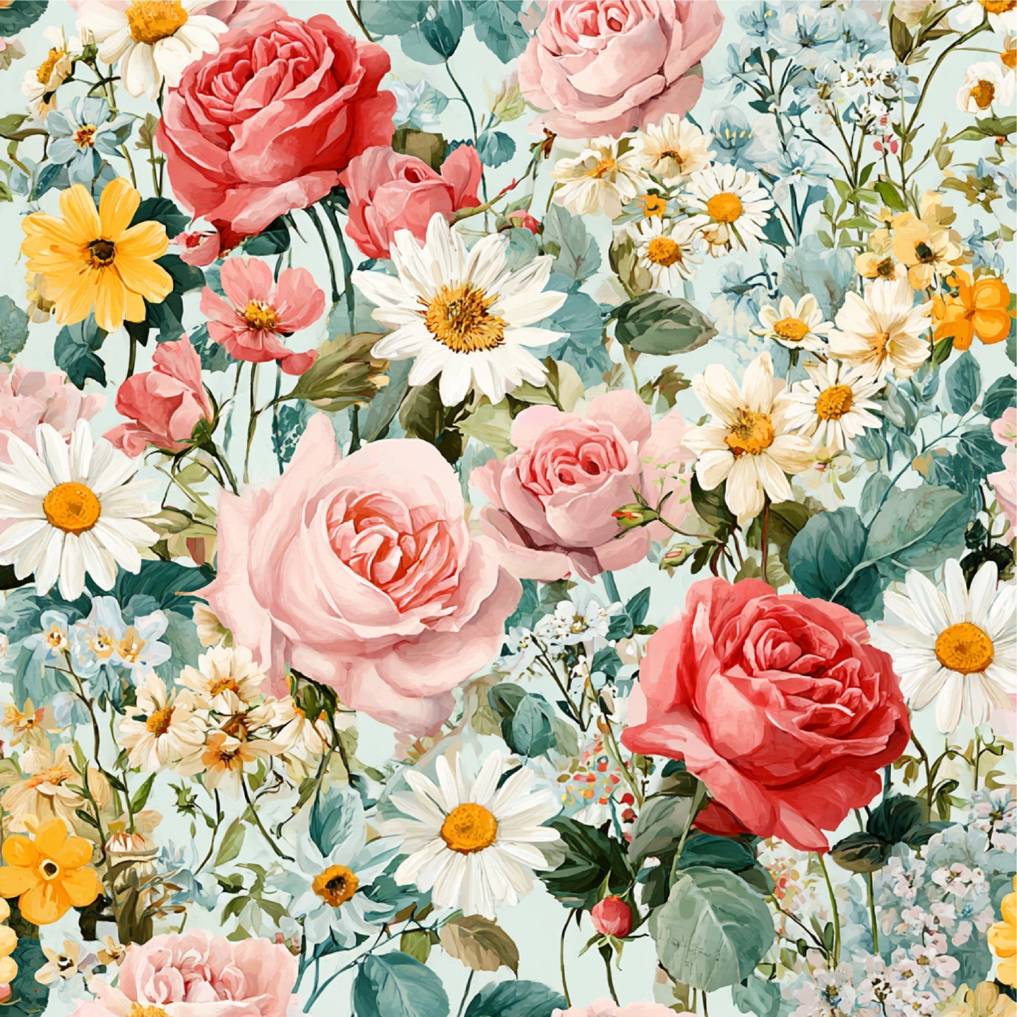 Petal Serenade Pattern 37 Minky Fabric