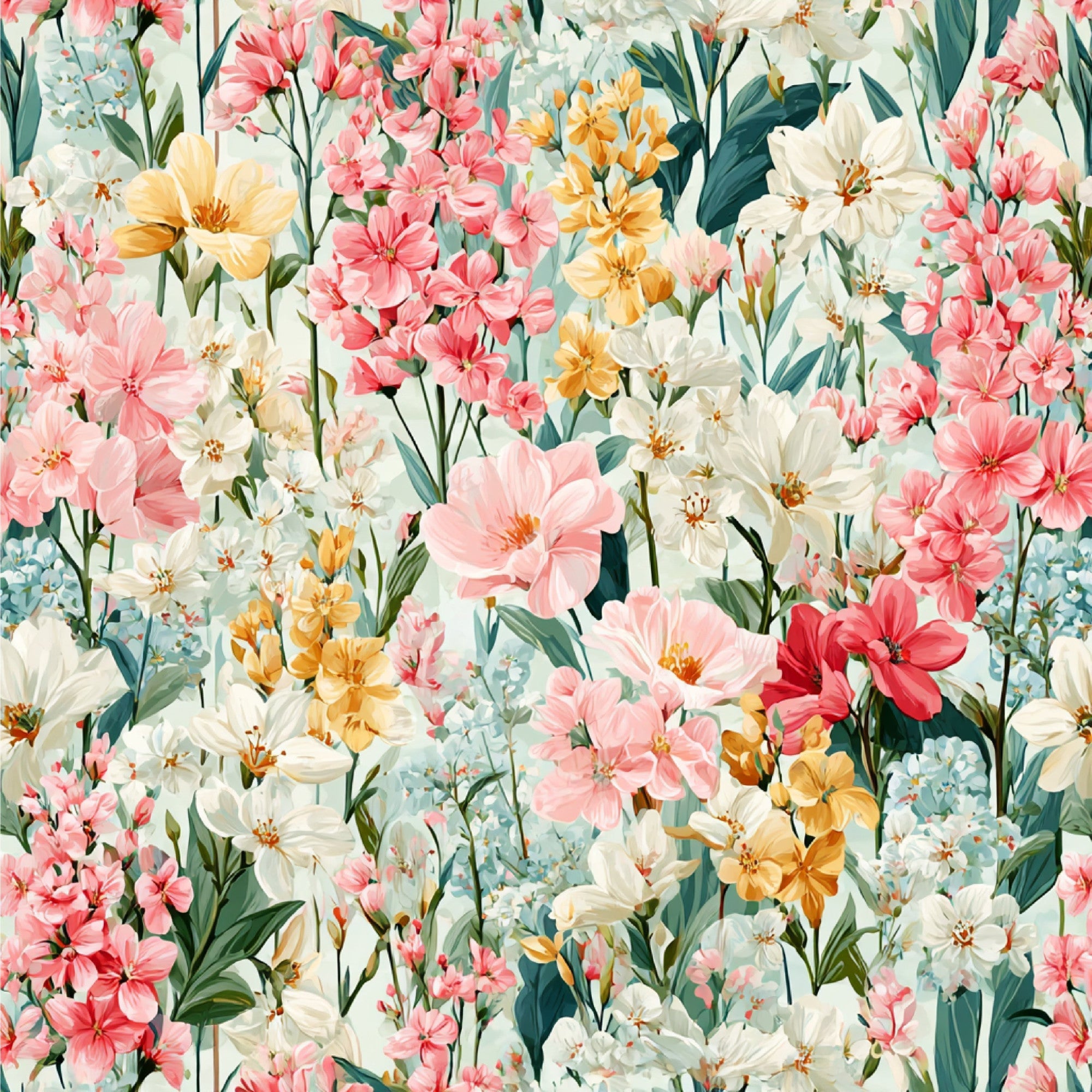 Petal Serenade Pattern 7 Minky Fabric
