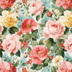 Petal Serenade Pattern 9 Minky Fabric