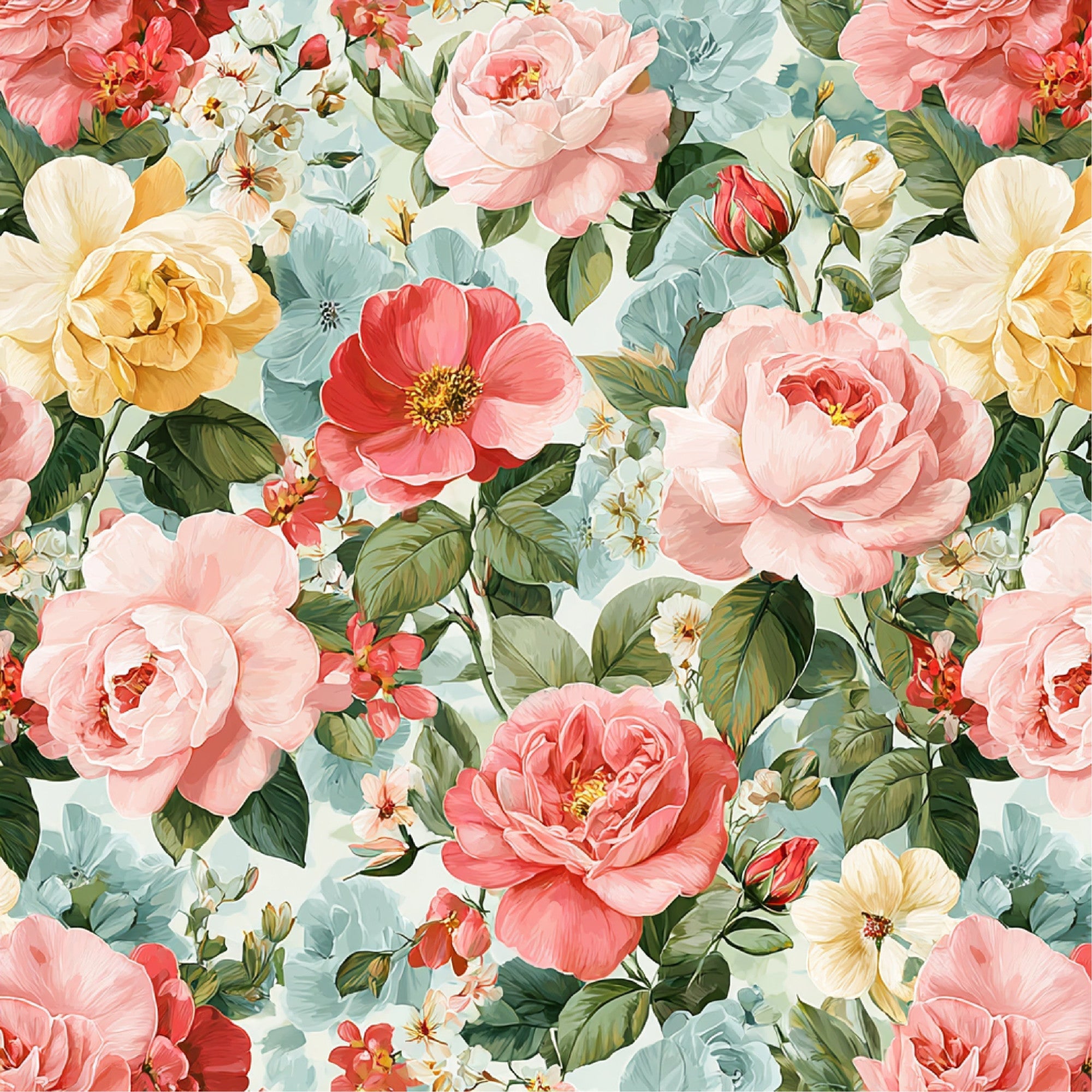 Petal Serenade Pattern 9 Minky Fabric