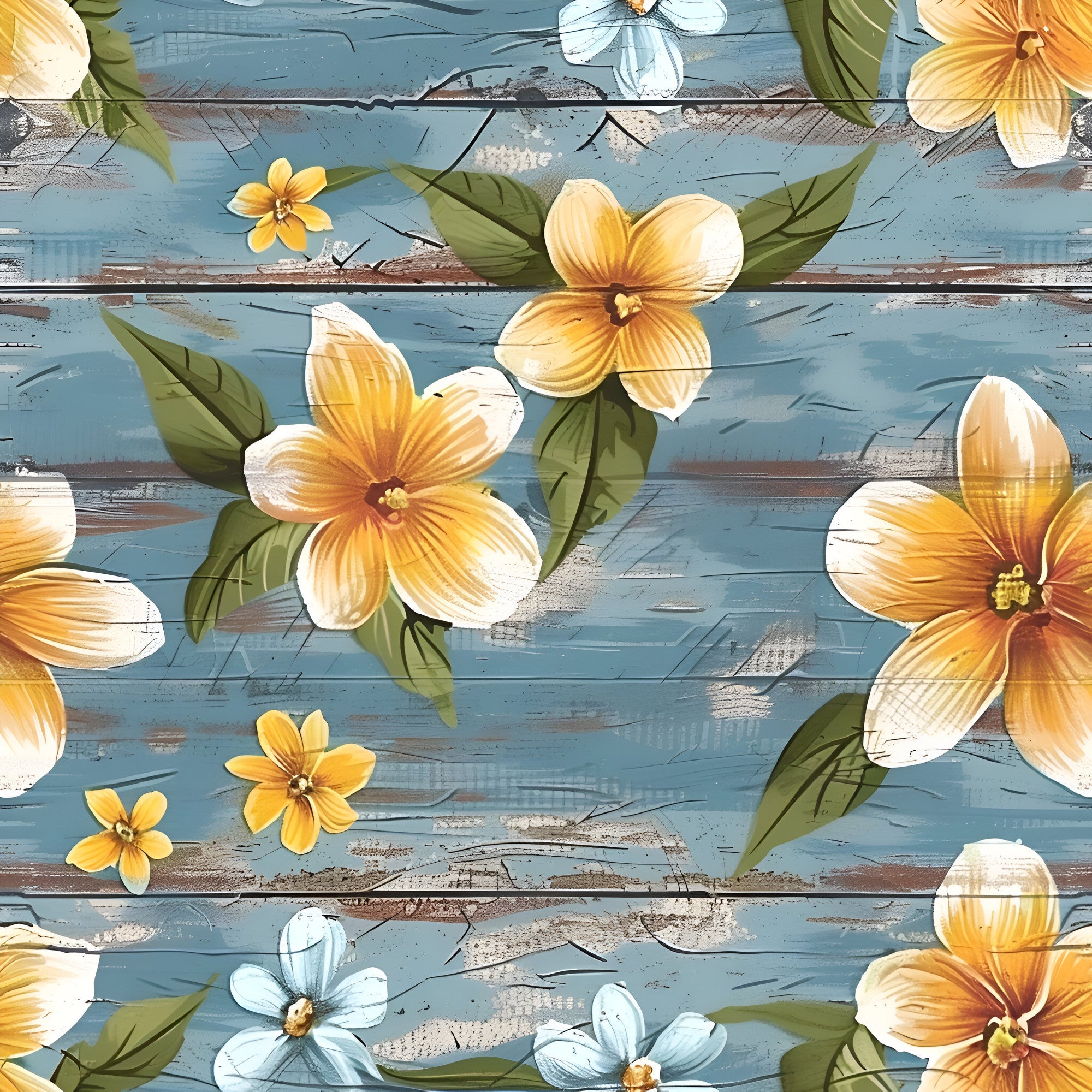 Farmhouse Blooms Pattern 12 Minky Fabric
