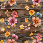 Farmhouse Blooms Pattern 7 Minky Fabric
