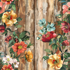 Farmhouse Blooms Pattern 9 Minky Fabric