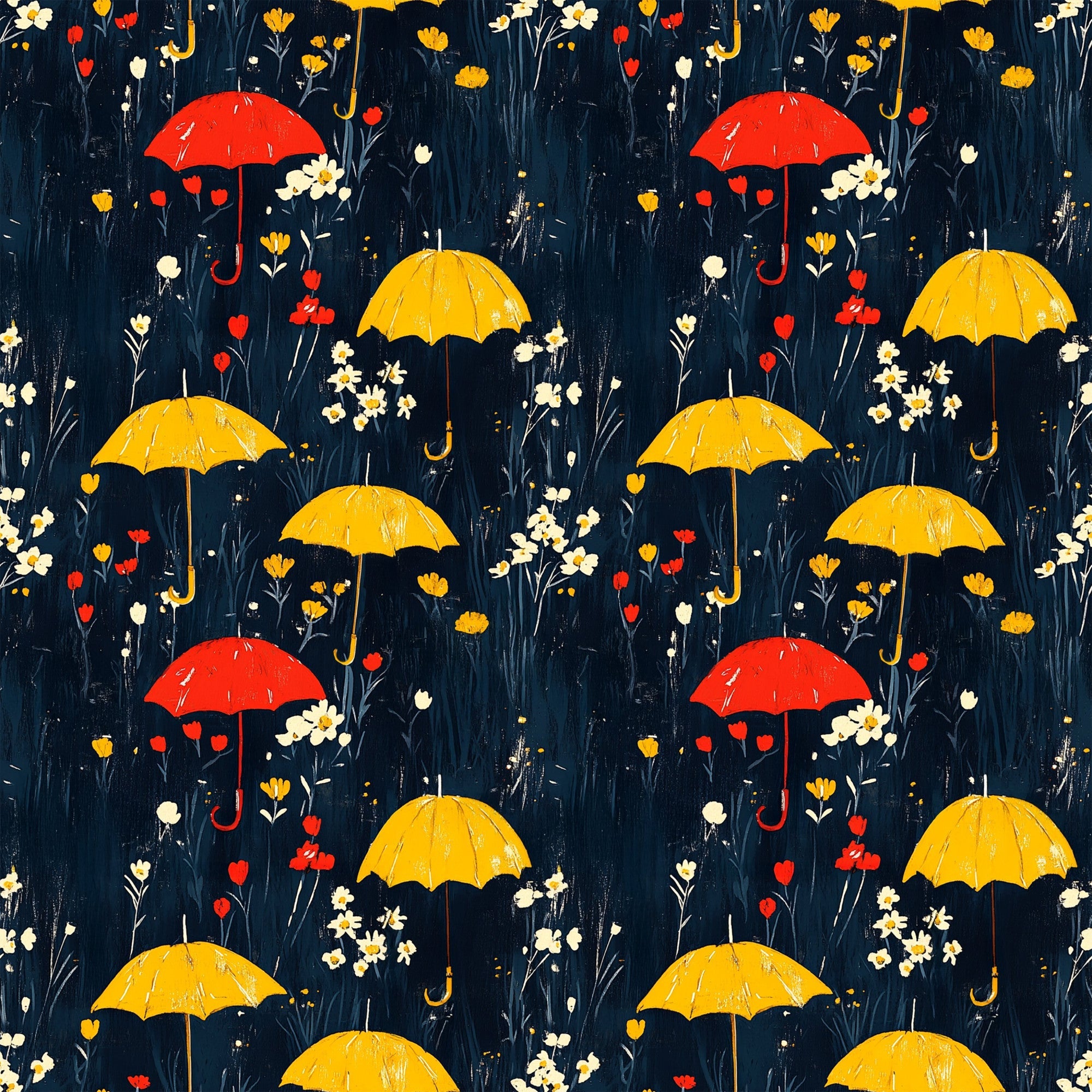 Daisy Drizzle Pattern 3 Minky Fabric