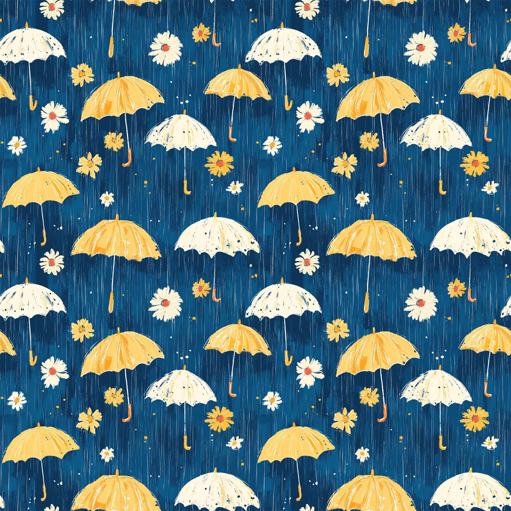 Daisy Drizzle Pattern 5 Minky Fabric