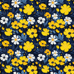 Daisy Drizzle Pattern 6 Minky Fabric