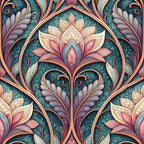 Jeweled Panes Pattern 4 Minky Fabric