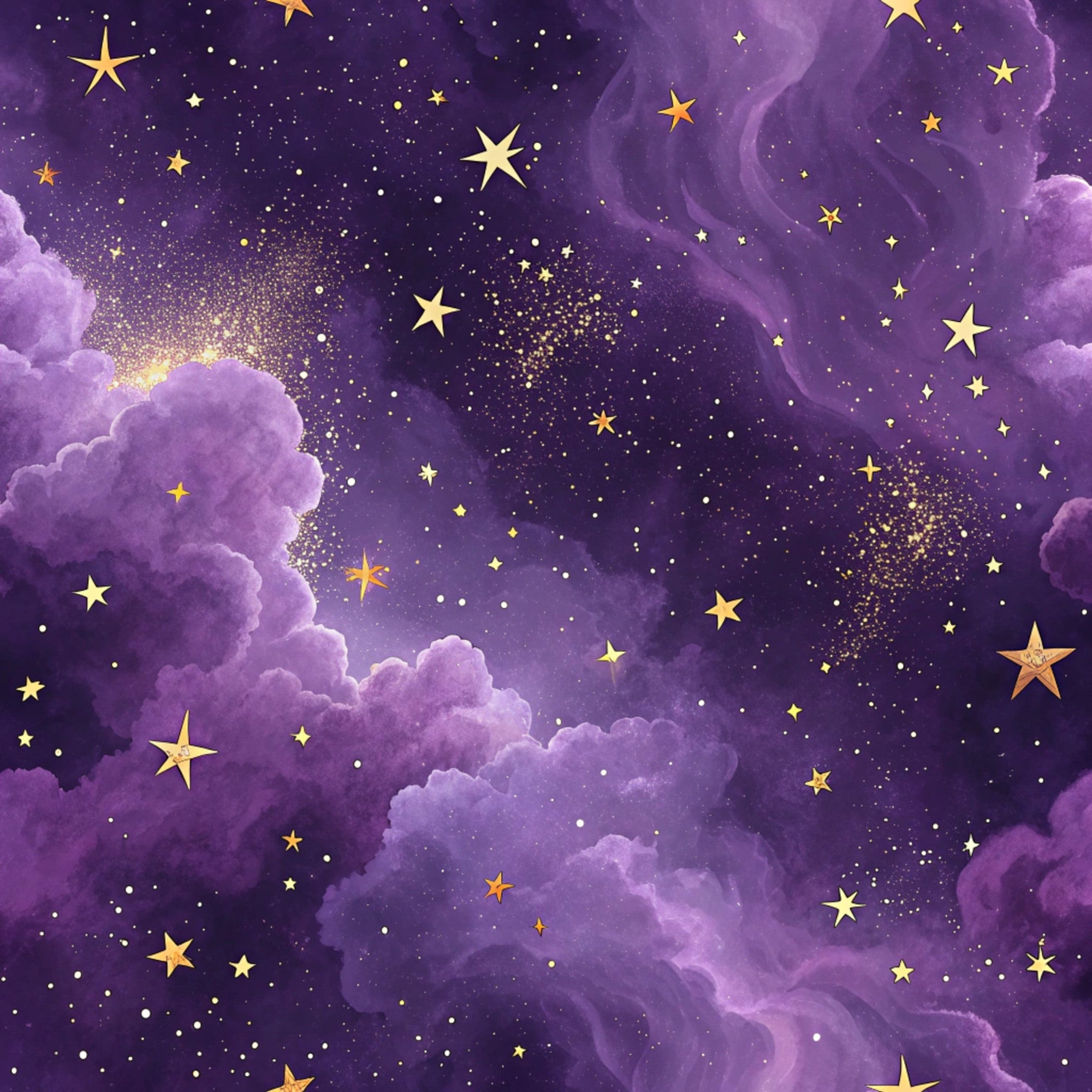 Twilight Lullaby Pattern 1 Minky Fabric