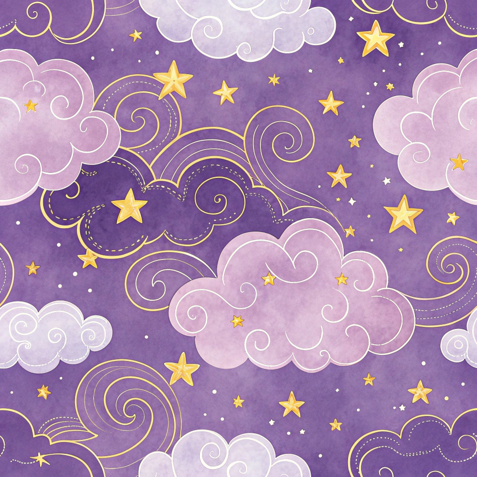 Twilight Lullaby Pattern 5 Minky Fabric
