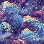 StellarCosmos Pattern 11 Minky Fabric