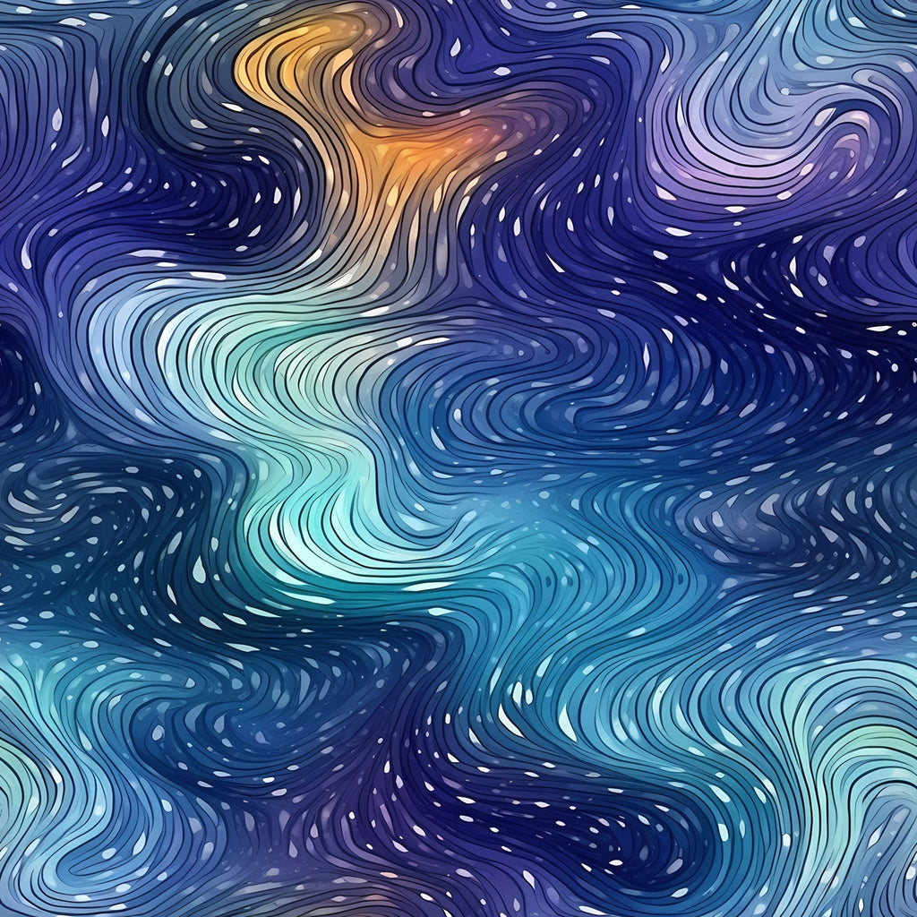 StellarCosmos Pattern 12 Minky Fabric