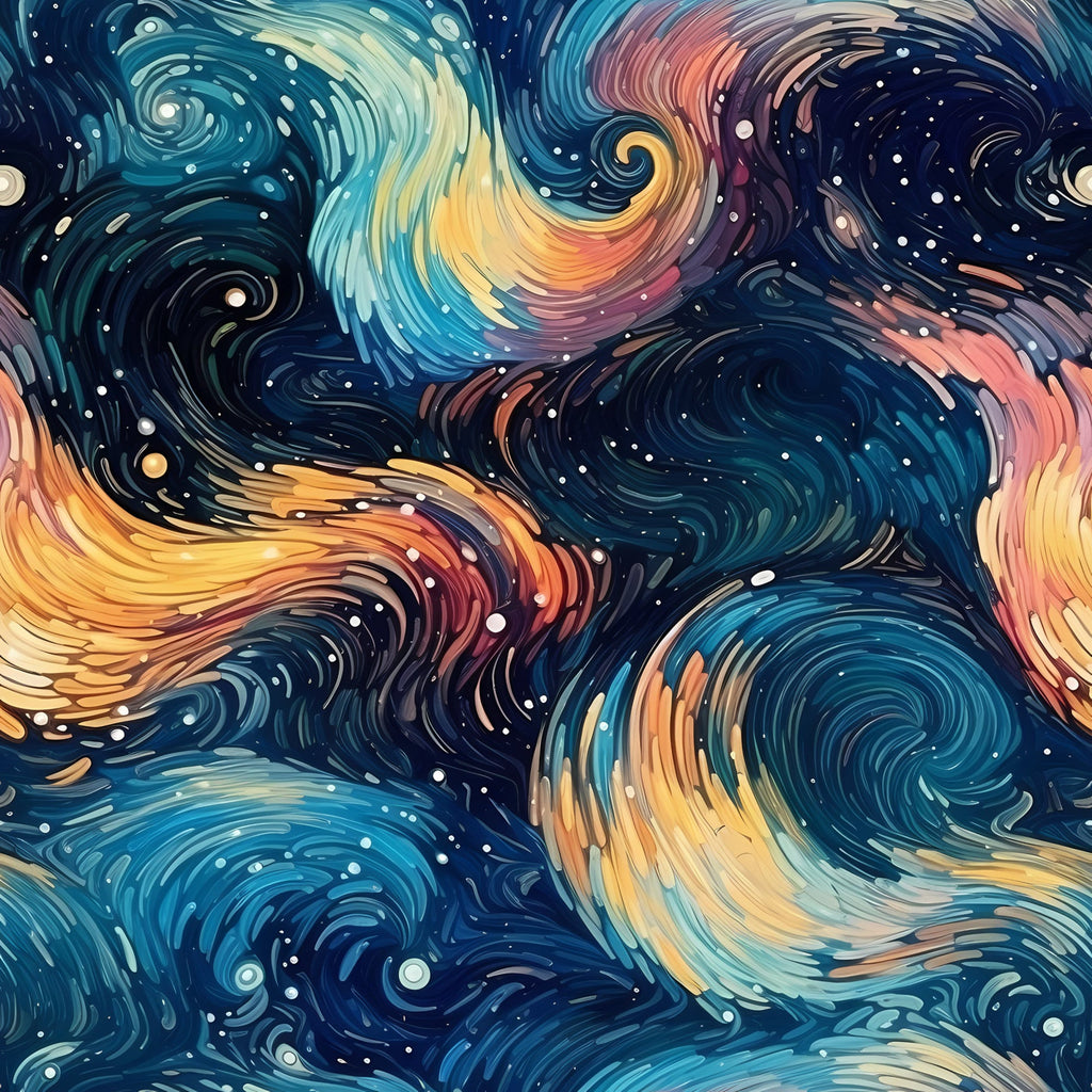 StellarCosmos Pattern 2 Minky Fabric