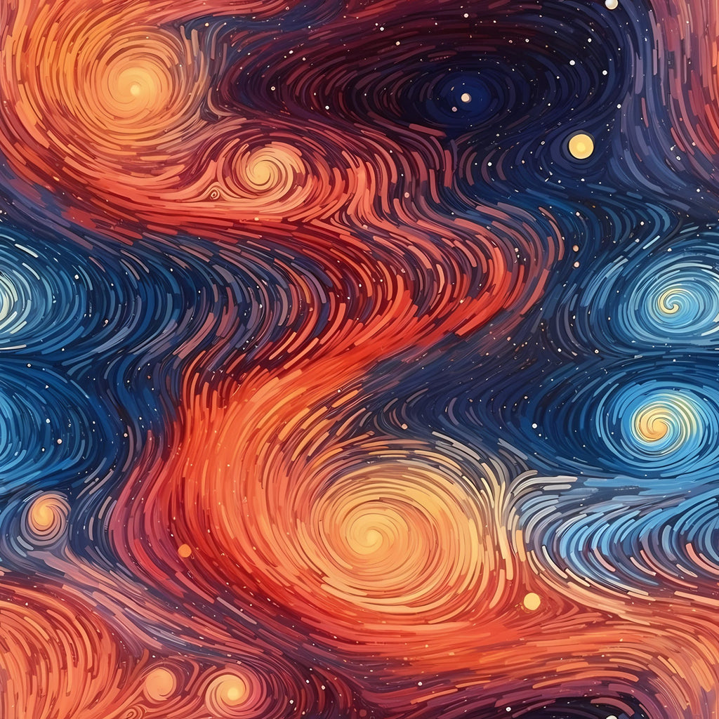 StellarCosmos Pattern 3 Minky Fabric